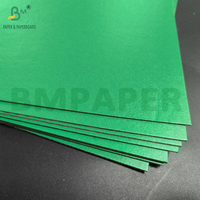 Papelão verde laminado brilhante Grão traseiro 1,2 mm 1,4 mm para pastas