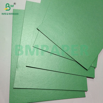 1.2MM Cartão cinza laminado verde de alta rigidez revestido brilhante
