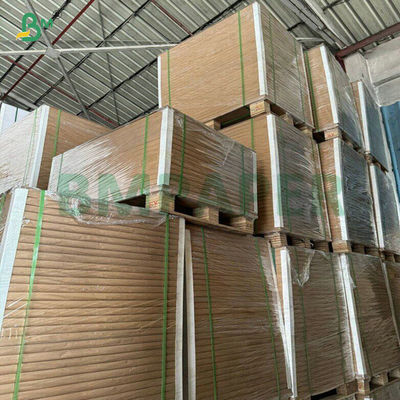 2mm 2.5mm um lado azul laminado Gray Back Board para caixa de presente 31 x 43 polegadas