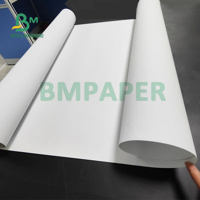 108GSM 180GSM Rolo de papel revestido de cartão de ligação para impressão gráfica 36' x 50m
