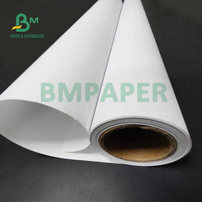 108GSM 180GSM Rolo de papel revestido de cartão de ligação para impressão gráfica 36' x 50m