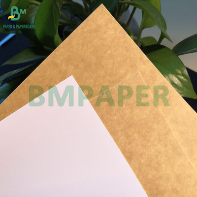 235 gm 275 gm Cartão de papel Kraft revestido para caixas de sobremesa