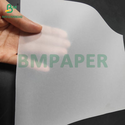 Papel de rastreamento branco translúcido de 93 gm para embrulho de flores 60 x 85 cm