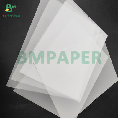 Papel de rastreamento branco translúcido de 93 gm para embrulho de flores 60 x 85 cm