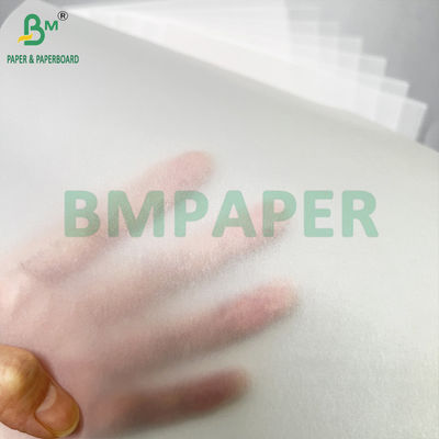 50 83 GSM Rolo de papel de transferência branco semitransparente liso 880 mm x 40 m