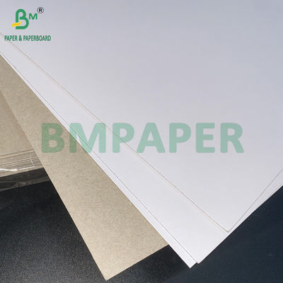 400gm GD1 GD2 Papel Duplex Impresso com Offset e Flexo Alta Qualidade C1S Branco Revestido de Cinza