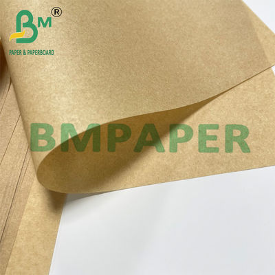 30 gm 45 gm Papel à prova de gordura castanho para embalagem de alimentos 300x400 mm
