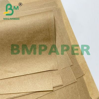 30 gm 45 gm Papel à prova de gordura castanho para embalagem de alimentos 300x400 mm