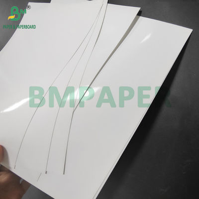 Papel brilhante revestido digital de 128 gm para menus 32 x 45 cm Impressão superior