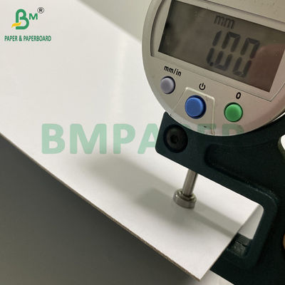 1mm 820g de cartão branco com meio cinza 2 camadas de cartão laminado 31&quot; x 43&quot;
