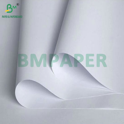 36' x 500ft 3' Core Format CAD Inkjet Paper Roll para Impressão de Planos Arquitetônicos