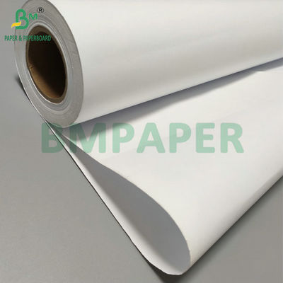 24' x 150' de comprimento, revestido com 28 lb de papel de jato de tinta