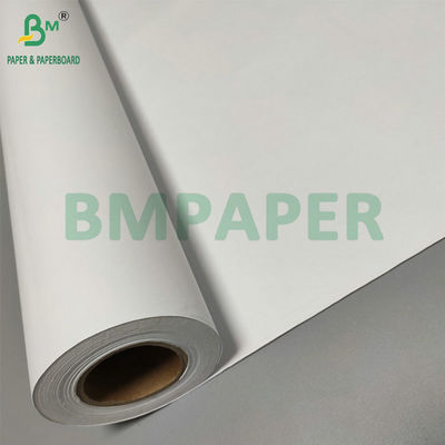 24' x 150' de comprimento, revestido com 28 lb de papel de jato de tinta
