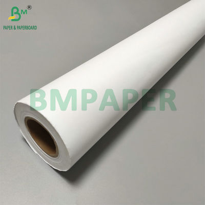 24' x 150' de comprimento, revestido com 28 lb de papel de jato de tinta
