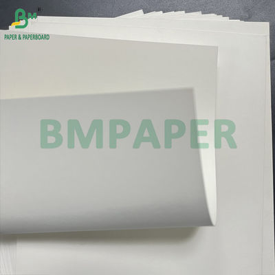 Bom efeito de impressão Suave 300gm + 15g PE revestido Papelão Branco 65 x 95 cm