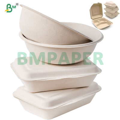 130 g 300 g Papel de Pulpa de Cana-de-Açúcar Natural Bagasse para Placas de Alimentos Rollos Cartão biodegradável