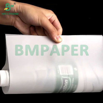 Papel de desenho translúcido de 100 gramas para etiquetas de livros 24' x 36' resistente a rasgos