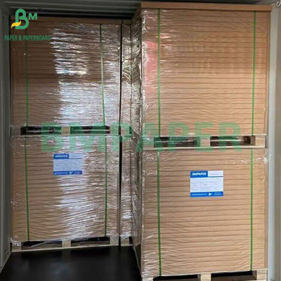 80gm de alta resistência à ruptura papel kraft castanho resistente para sacos de embalagem de farinha