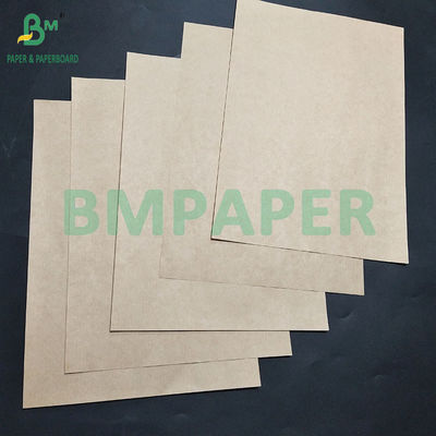 80gm de alta resistência à ruptura papel kraft castanho resistente para sacos de embalagem de farinha