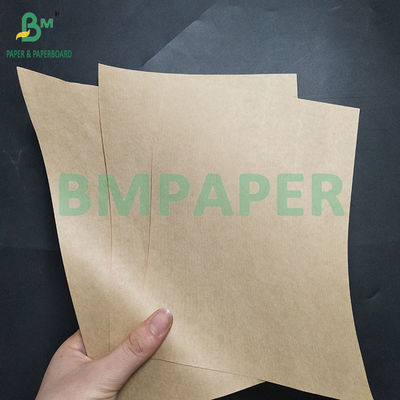 80gm de alta resistência à ruptura papel kraft castanho resistente para sacos de embalagem de farinha