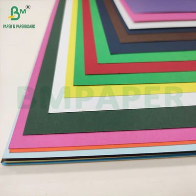 Papel branco e colorido não revestido 70 gm 80 gm Papel artesanal de cópia a cores