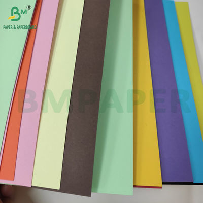 Papel branco e colorido não revestido 70 gm 80 gm Papel artesanal de cópia a cores