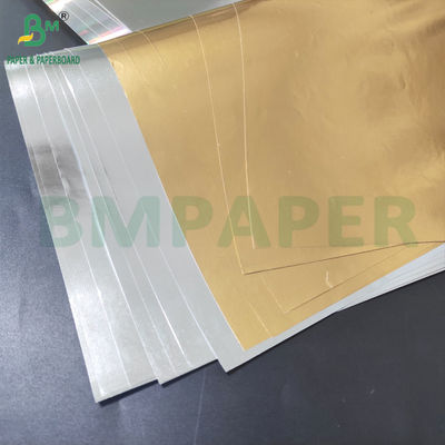 Papel metalizado de ouro e prata impermeável para rótulos de cerveja de resistência ao molho
