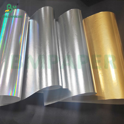 Papel metalizado de ouro e prata impermeável para rótulos de cerveja de resistência ao molho
