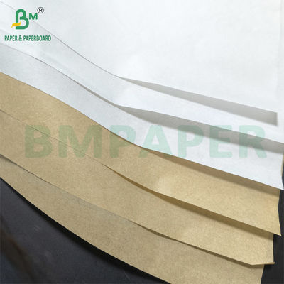 Papel de revestimento de bandejas de alimentos de grau 3 de 35 gm de 40 gm de papel resistente a gordura