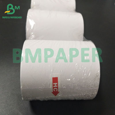Papel de recibo térmico branco Jumbo Roll para cartão de crédito ATM