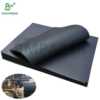 300gm All Black Kraft Board Folhas de papel sólido Álbum Cartão resistente à dobragem