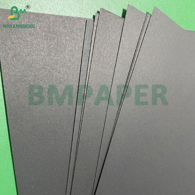 300gm All Black Kraft Board Folhas de papel sólido Álbum Cartão resistente à dobragem