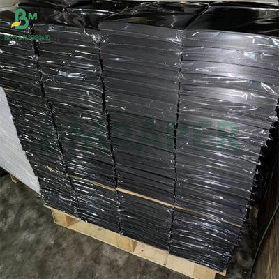 300gm All Black Kraft Board Folhas de papel sólido Álbum Cartão resistente à dobragem