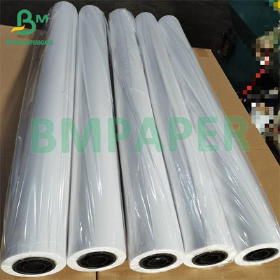 Papel em rolos transparente branco fria, de 63 gm, de 24' para traçar e desenhar