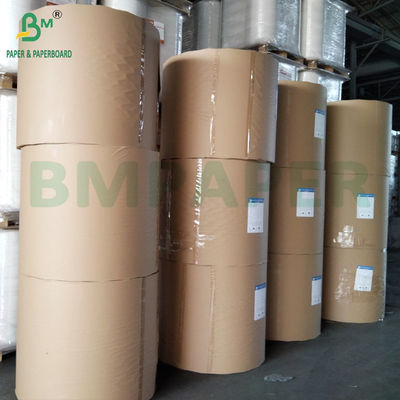 C1S Papel cromado 80gm Papel revestido de um lado de alto brilho Boa capacidade de impressão