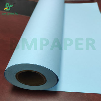 Papel de gráfico azul de dois lados 80gm papel de desenho 914mm x 50 metros