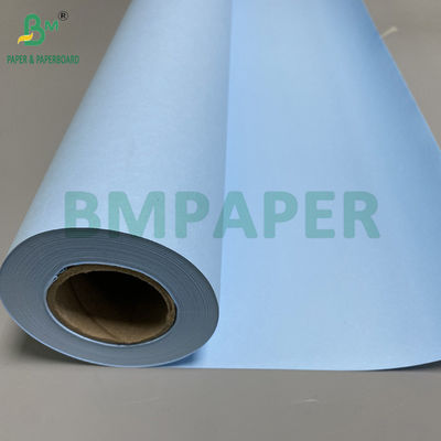 80g de papel de dupla face, cartão azul, papel de impressora CAD, rolos de 20&quot; 24&quot; largura, 50 metros, 100 metros de comprimento.