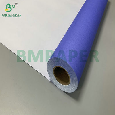 24' x 150' de um lado Roxo Azul 20lb papel de fiança CAD 2' de núcleo