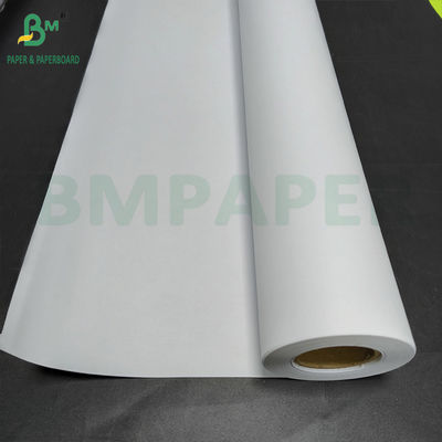 Papel de ligação revestido de branco de 108 gm para impressão a jato de tinta 914 mm x 30 m