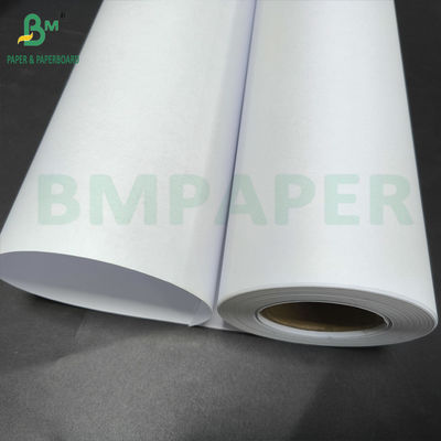 Papel de ligação revestido de branco de 108 gm para impressão a jato de tinta 914 mm x 30 m
