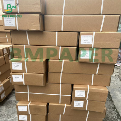 Papel de ligação revestido de branco de 108 gm para impressão a jato de tinta 914 mm x 30 m