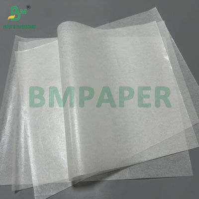 Papel revestido com cera à prova de óleo, de 35 gramas, branco, imprimível, para embalagem de sanduíches