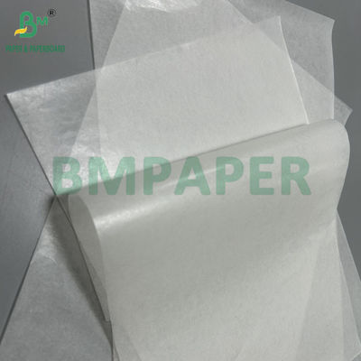 Papel revestido com cera à prova de óleo, de 35 gramas, branco, imprimível, para embalagem de sanduíches