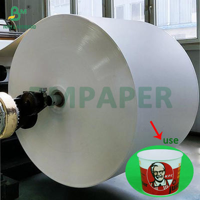 280gm + 15g de PE revestido de um lado de papelão branco para frango frito