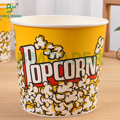 280gm + 15g de PE revestido de um lado de papelão branco para frango frito