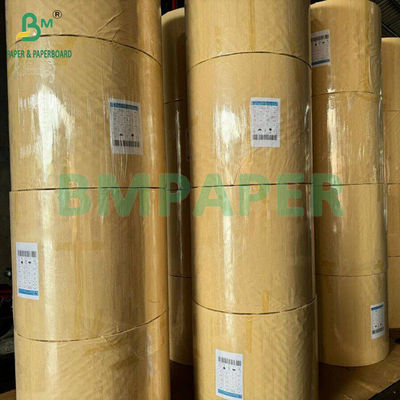 120 g de qualidade alimentar Resistência à tração Papel kraft marrom para sacos