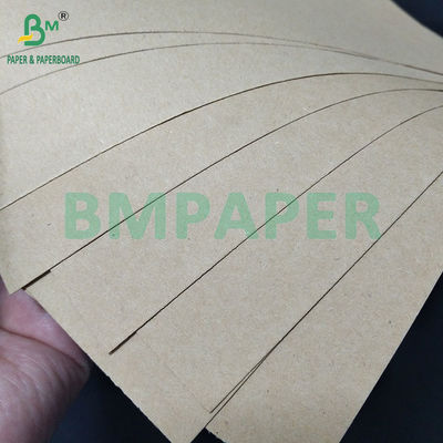 120 g de qualidade alimentar Resistência à tração Papel kraft marrom para sacos