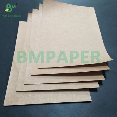 90gm 120gm Resistência à quebra elevada Papel de saco Kraft simples castanho