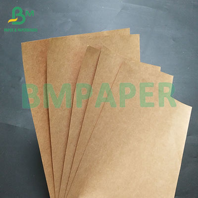 90gm 120gm Resistência à quebra elevada Papel de saco Kraft simples castanho
