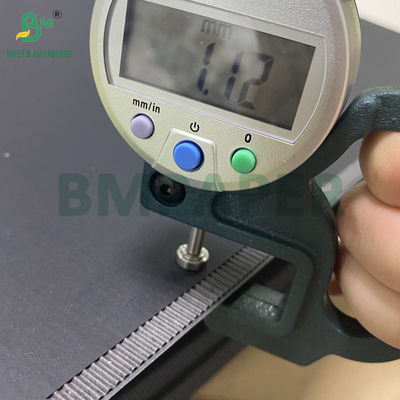 F Flauta de cartão ondulado preto para fazer caixas de presente formato de cartão B1 700x1000Mm
